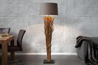 Invicta Interior Vloerlamp van drijfhout Euphoria 175cm bruin/ 19472