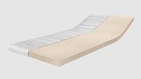 ravensbergermatratzen Latex-Topper H2/3 (RG 75) 80 x 200 cm mit Baumwoll-Doppeltuch-Bezug