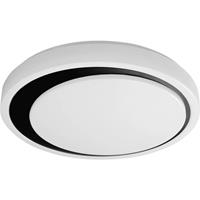 Ledvance SMART+ LED MOON ROUND Wand- und Deckenleuchte Tunable White WiFi Ø 48 cm Kunststoff Schwarz