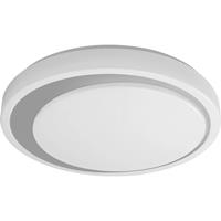 Ledvance SMART+ LED MOON ROUND Wand- und Deckenleuchte Tunable White WiFi Ø 48 cm Kunststoff Grau