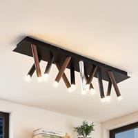Lucande Stoika LED-Deckenleuchte, eckig
