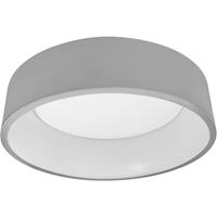 Ledvance SMART+ LED CYLINDER ROUND Wand- und Deckenleuchte Tunable White WiFi Ø 45 cm Kunststoff Gra