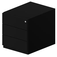 bisley Rollcontainer Note 3S - Schwarz