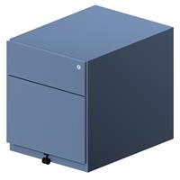 bisley Rollcontainer Note 1S1HR - Blau