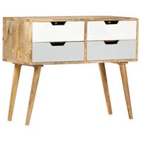 vidaxl Sideboard 85 x 40 x 71 cm Massivholz Mango