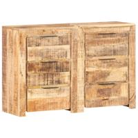 vidaXL Ladekast 118x33x75 cm massief mangohout