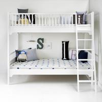 Oliver Furniture Etagenbett Stockbett Seaside Collection mit schräger Leiter