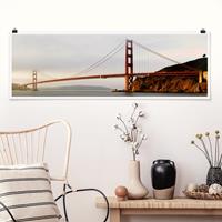 Klebefieber Panorama Poster Architektur & Skyline San Francisco