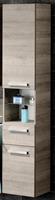 fackelmann A-Vero Hochschrank 35 x 179 cm, Graueiche (82552)