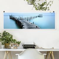 Panorama Poster Natur & Landschaft Der Hafen von Carrasqueira