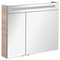 fackelmann B.clever Spiegelschrank 90 cm, Alaska Esche