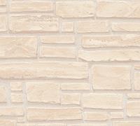 Klebefieber Mustertapete A.S. Création Best of Wood`n Stone 2nd Edition in Beige Braun Creme - 662323