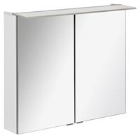 fackelmann B.perfekt Spiegelschrank 80 cm, Weiß