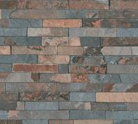 Klebefieber Mustertapete A.S. Création Best of Wood`n Stone 2nd Edition in Braun Grau Schwarz - 355823