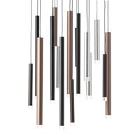 brilliant Cembalo led Pendelleuchte, dimmbar in 3 Stufen, Deckenlampe höhenverstellbar, warmweißes Licht, energiesparend und langlebig, Hängelampe Esszimmer,