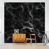Klebefieber Marmor Tapete Nero Carrara