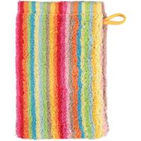 cawö Life Style Streifen 7008 - Farbe: 25 - multicolor Waschhandschuh 16x22 cm