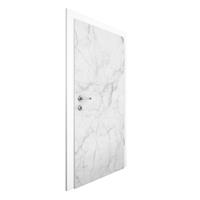 Klebefieber Türtapete Bianco Carrara