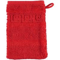 Cawö Cawö Noblesse Uni Washandje Rood