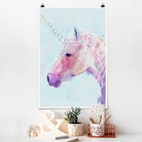Klebefieber Poster Tiere Mystisches Einhorn II