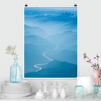 Klebefieber Poster Natur & Landschaft Blick über den Himalaya