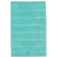 Badstof gastendoekje in set van 2 Van Cawö turquoise