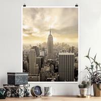 Klebefieber Poster Architektur & Skyline Manhattan Dawn