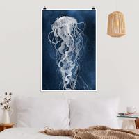 Klebefieber Poster Tiere Quallentanz I
