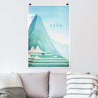 Klebefieber Poster Reiseposter - Peru