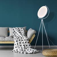 näve Staande lamp Munega Staande lamp, stoffen vloerlamp (1 stuk)
