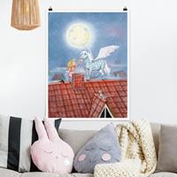 Klebefieber Poster Kinderzimmer Maries Zauberpony