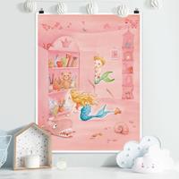 Klebefieber Poster Kinderzimmer Matilda hat einen Plan
