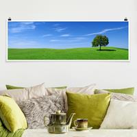 Klebefieber Panorama Poster Natur & Landschaft Relaxation