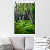 Klebefieber Poster Wald Growing Trees