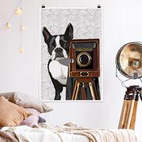 Klebefieber Poster Tiere Tierfotograf Terrier