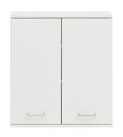 Lorenz Oberschrank, 60 cm, weiß/weiß