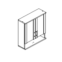 schildmeyer Nikko Oberschrank, 60 cm, weiß