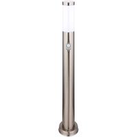 globo Sockelleuchte, Edelstahl, silber, Sensor, H 80 cm, BOSTON - 
