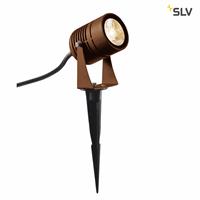 slv LED Spike LED Spießleuchte Rostfarben IP55 - 