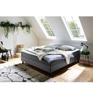 ATLANTIC home collection Boxbett, ohne Kopfteil, mit Topper, wahlweise mit oder ohne Bettwaren