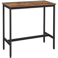 VASAGLE Smalle bartafel in industri&euml;le stijl