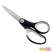 Leitz Titanium schaar 15 cm, op blister, zwart