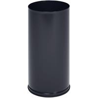 var Schirmständer, Höhe 610 mm - Vollblech, verzinkt - schwarzgrau RAL 7021