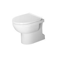 DuraStyle Basic Stand-WC  Rimless, Abgang senkrecht, für variablen Wasserzulauf, Farbe: Weiß - 2184010000