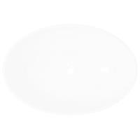 Luxus Keramik Waschbecken Oval Weiß 40 x 33 cm - 