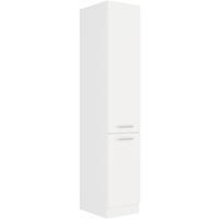 küchenpreisbombe EKO White Hochschrank 40 cm Weiss matt Küchenzeile Küchenblock Küche Einbauküche - KÜCHEN PREISBOMBE