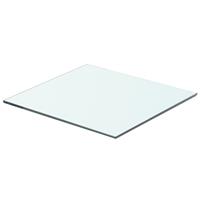 vidaXL Schappen 2 st 40x30 cm glas transparant