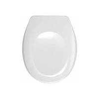 Wenko Toiletbril Bergamo 35 X 44,4 Cm Duroplast/rvs Wit