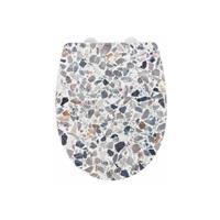 wenko WC-Sitz Terrazzo High Gloss