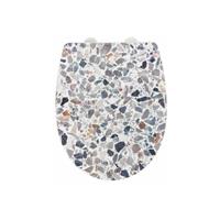 wenko WC-Sitz Terrazzo High Gloss